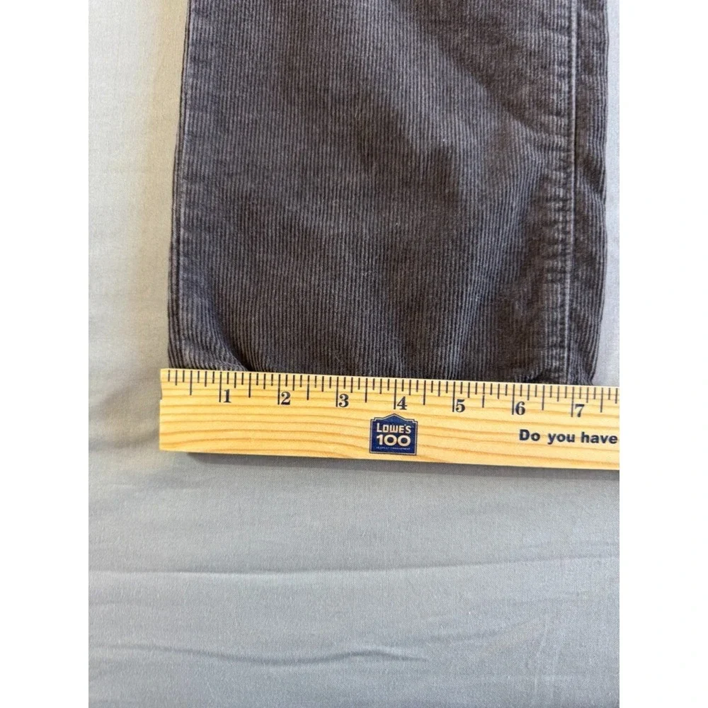 J.Crew 484 Corduroy Jeans Mens 34x32 Gray Slim‎ Medium Wash Pants